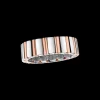 Ring, 18k red gold, 18k white gold