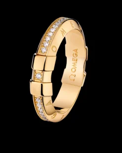 Ring, 18k yellow gold, diamonds