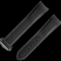 Seamaster Planet Ocean 600M black rubber strap with foldover clasp
